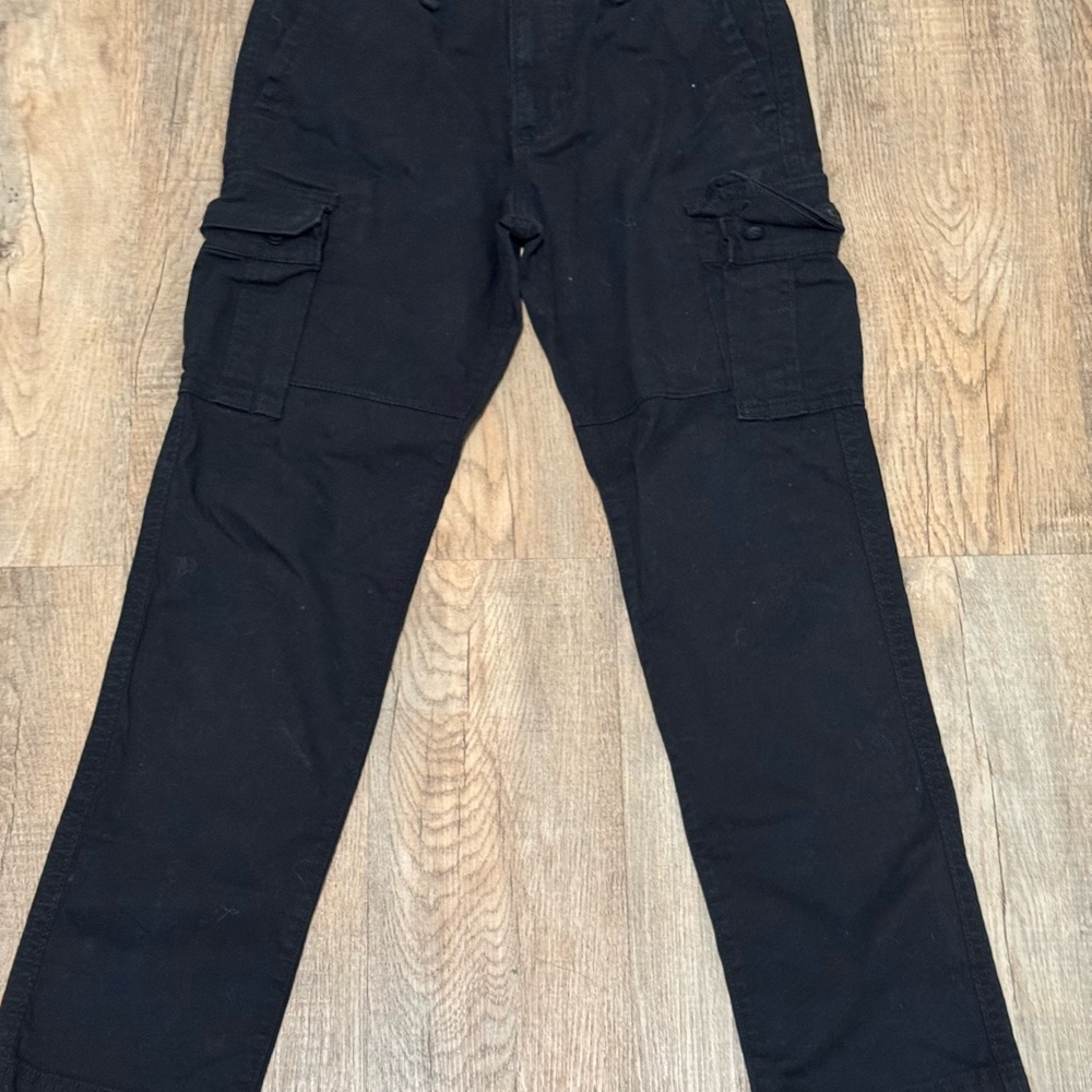 Men's Black Cargo Pants